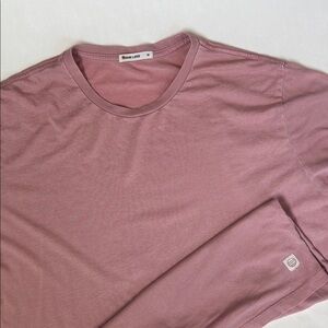 Marine Layer Crewneck Short Sleeve Tshirt Cotton Blend Pink Mens Medium ~ Flaw